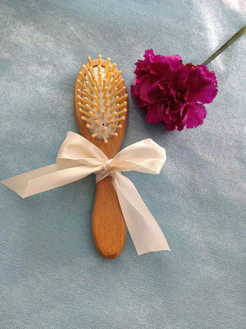 Laser Engraved Wool Wood Comb