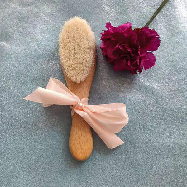 Laser Engraved Wool Wood Comb